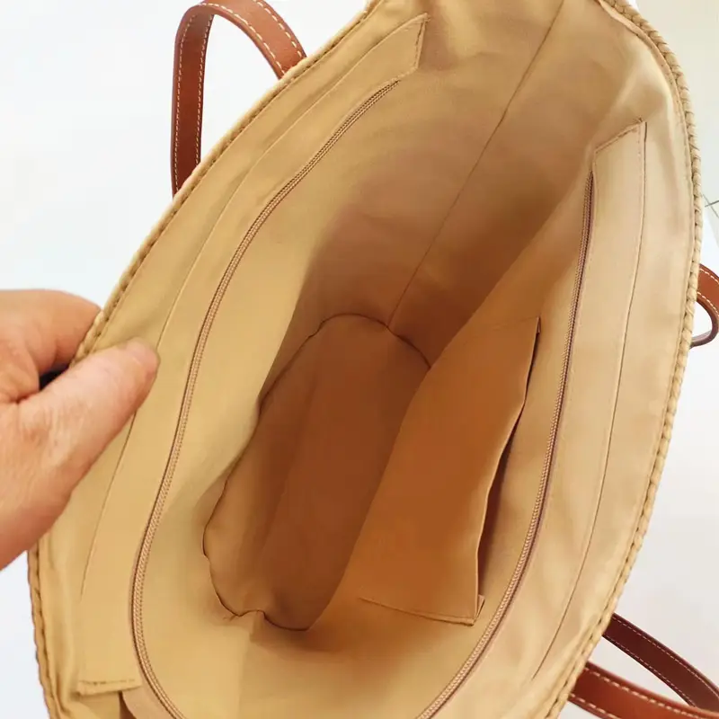 New Summer Straw Woven Shoulder Bag Large Capacity