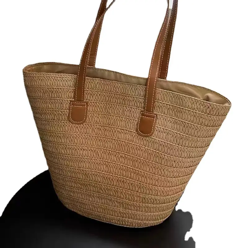 New Summer Straw Woven Shoulder Bag Large Capacity