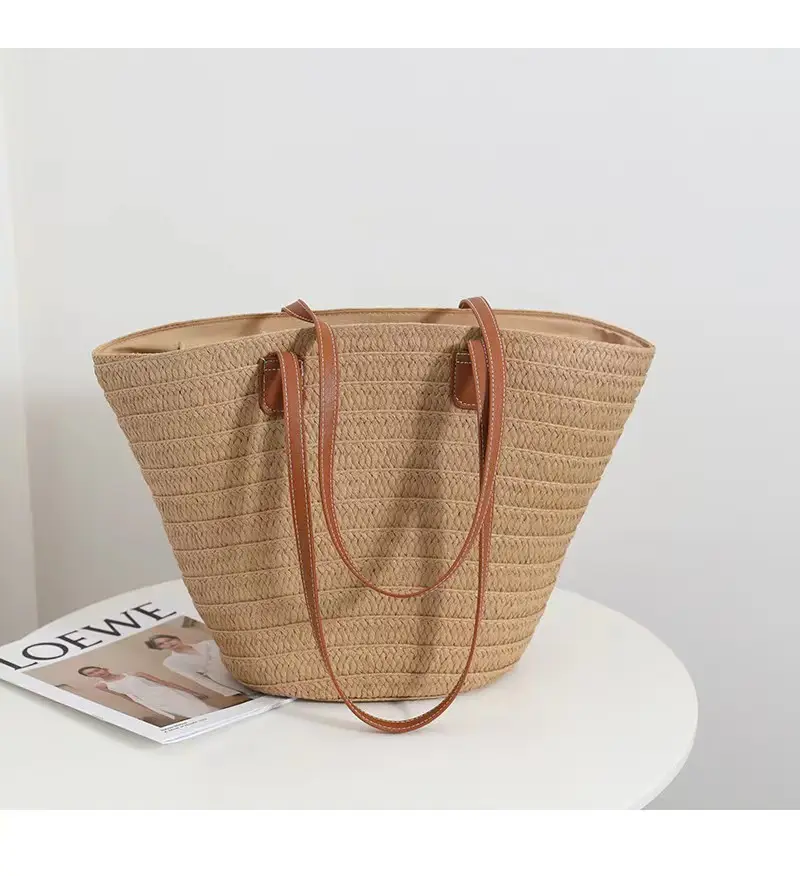 New Summer Straw Woven Shoulder Bag Large Capacity — feature 8