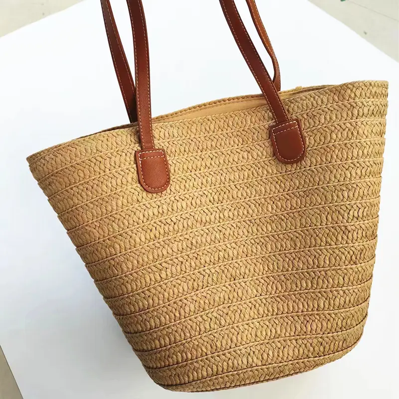 New Summer Straw Woven Shoulder Bag Large Capacity — feature 9