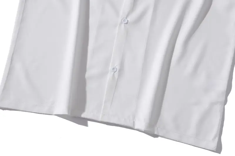 Men's Hawaiian Printed Short Sleeve Shirt White — feature 10