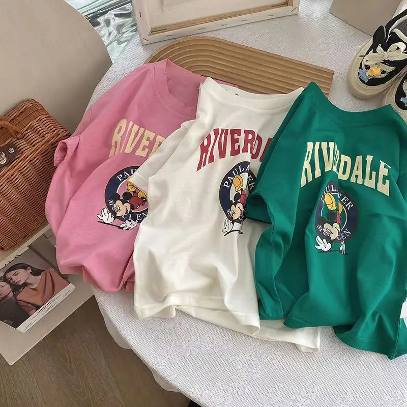Girls Riverdale T-Shirt Short Sleeve Pure Cotton Summer 2024 — feature 9