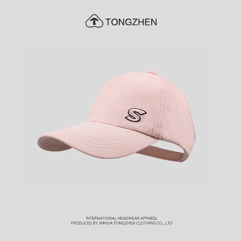 Girls Sun Hat with Logo Green Cap - Image 2