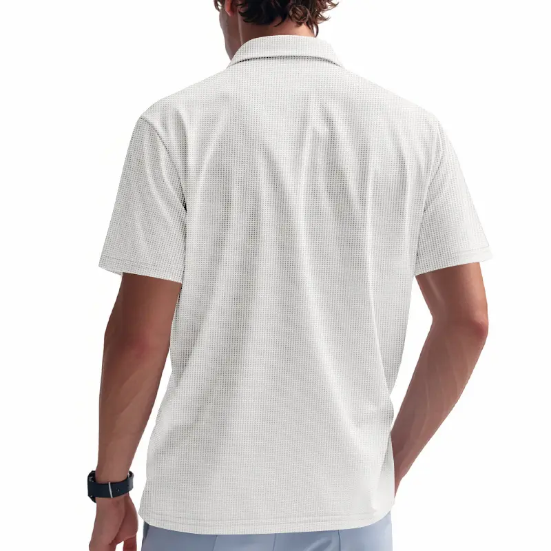 Men's 2025 Summer Polo Shirt Loose Casual Sports Jersey Short Sleeve — feature 25