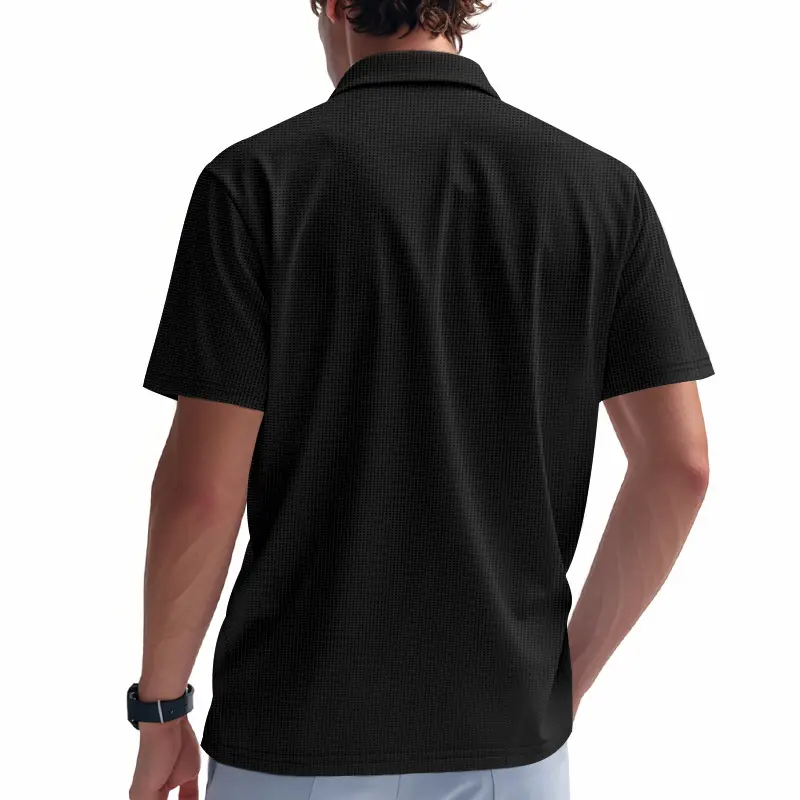 Men's 2025 Summer Polo Shirt Loose Casual Sports Jersey Short Sleeve — feature 41