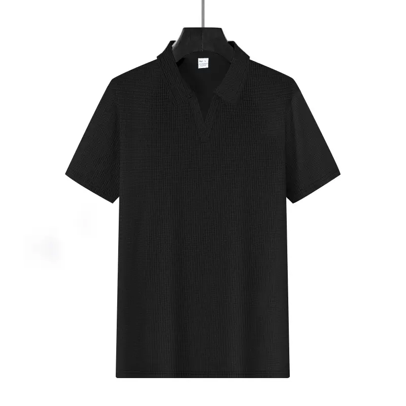 Men's 2025 Summer Polo Shirt Loose Casual Sports Jersey Short Sleeve — feature 45