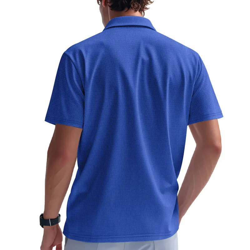 Men's 2025 Summer Polo Shirt Loose Casual Sports Jersey Short Sleeve — feature 5
