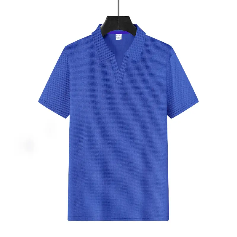 Men's 2025 Summer Polo Shirt Loose Casual Sports Jersey Short Sleeve — feature 8