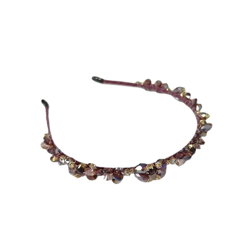 Crystal Black Diamond Hairband for Women - Image 18