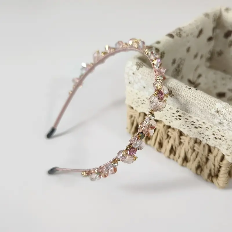 Crystal Black Diamond Hairband for Women — feature 10