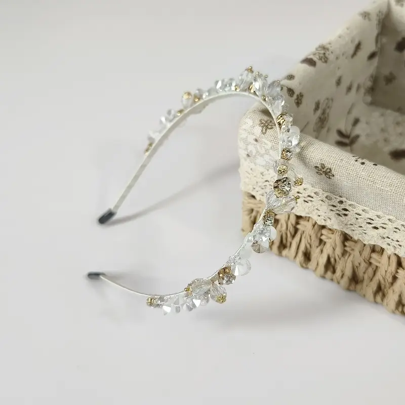 Crystal Black Diamond Hairband for Women — feature 12