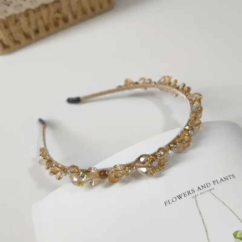 Crystal Black Diamond Hairband for Women — feature 15