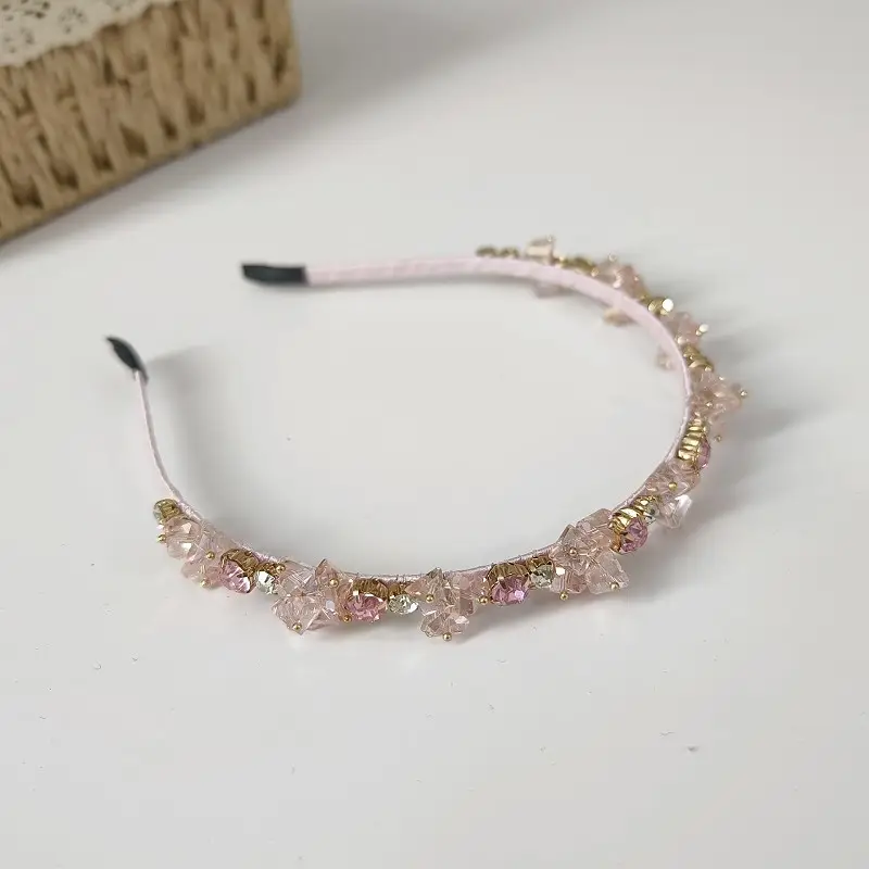 Crystal Black Diamond Hairband for Women - Image 12