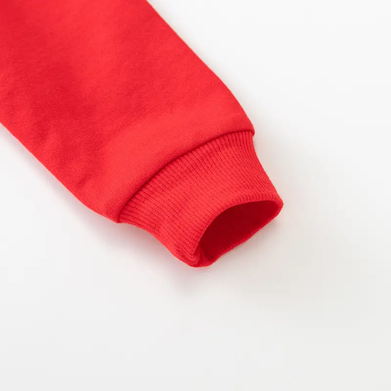 Red Christmas Pullover for Girls Spring Autumn Wear