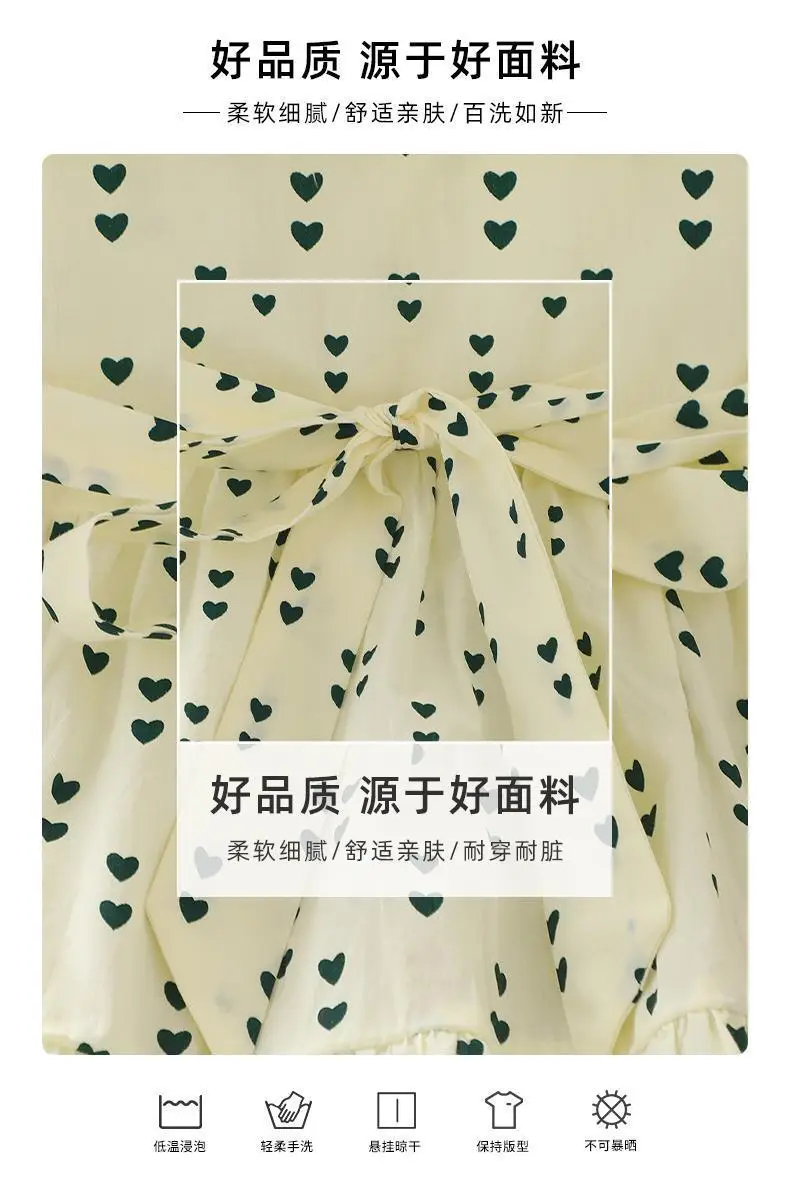 Girls Dress Summer Navy Collar Princess Style — feature 2