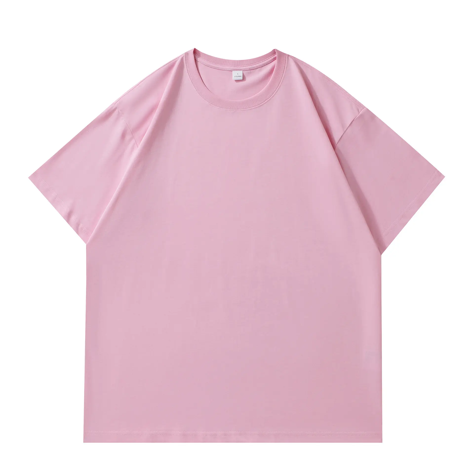 New Black Micro Cotton Crewneck T-Shirt 220g - Image 10