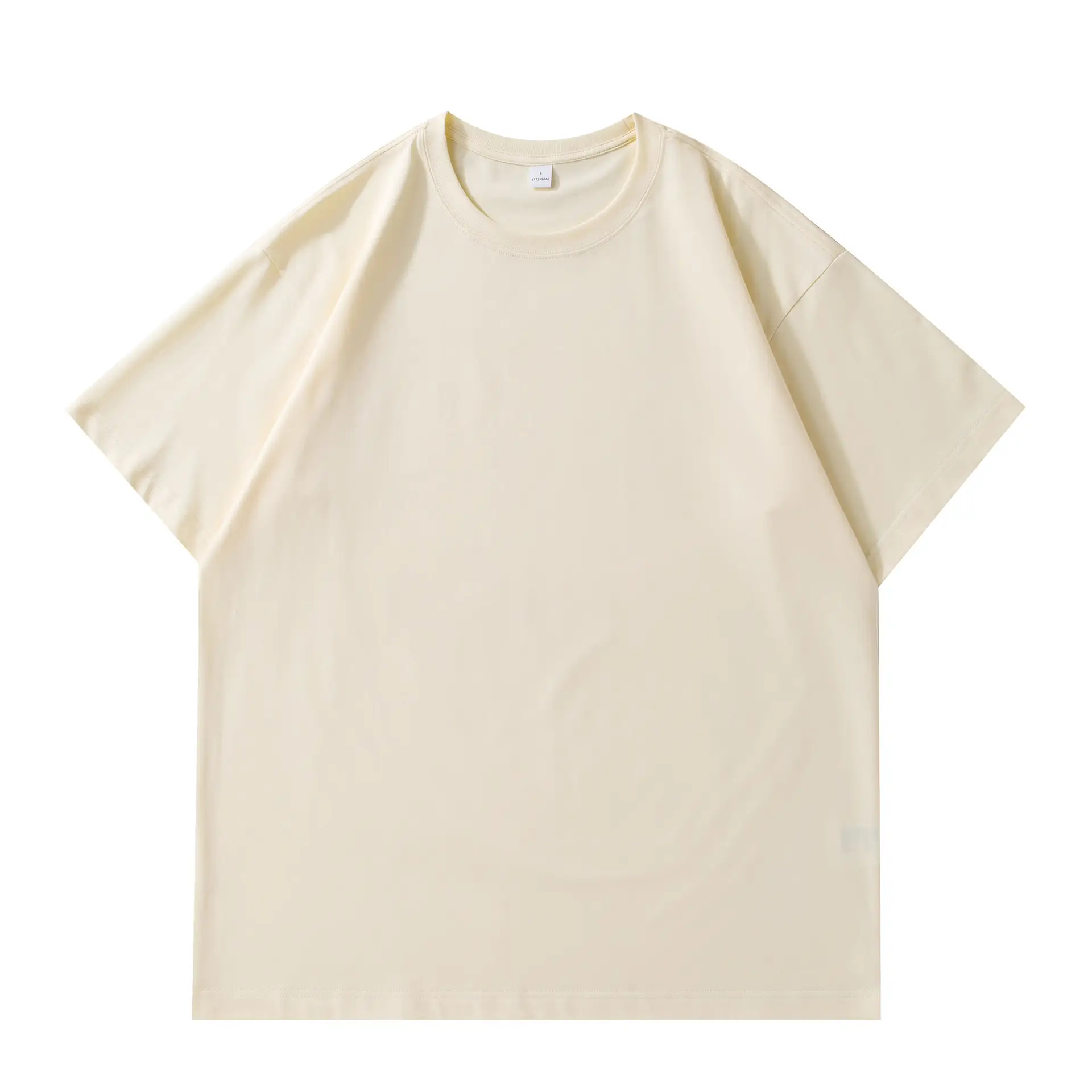 New Black Micro Cotton Crewneck T-Shirt 220g - Image 9