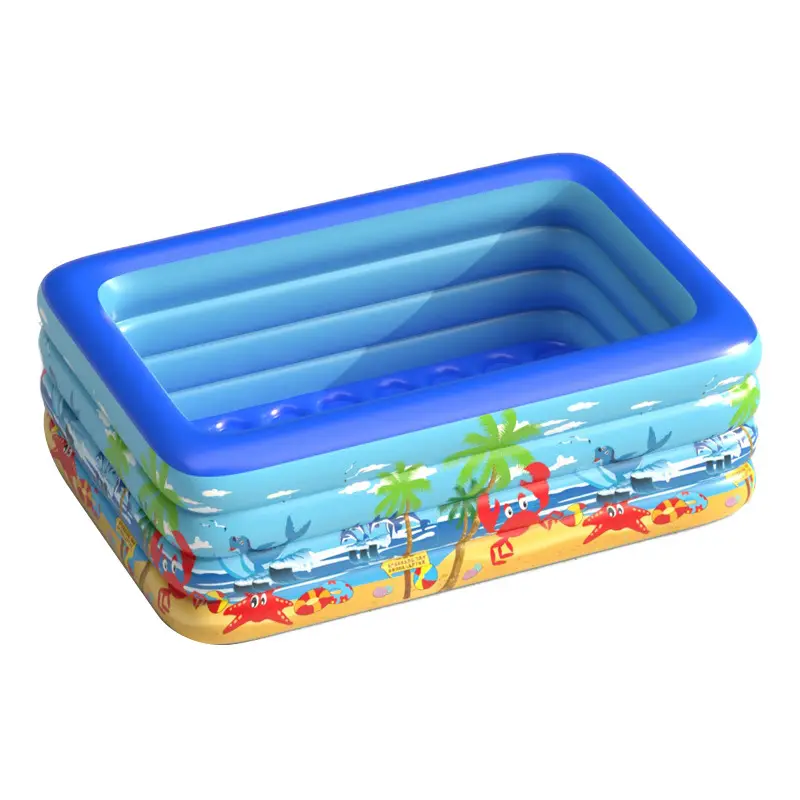 Inflatable Pool Home Courtyard Play Baby Paddling Pool Folding Outdoor Large Children's Swimming Pool Fishing Pool