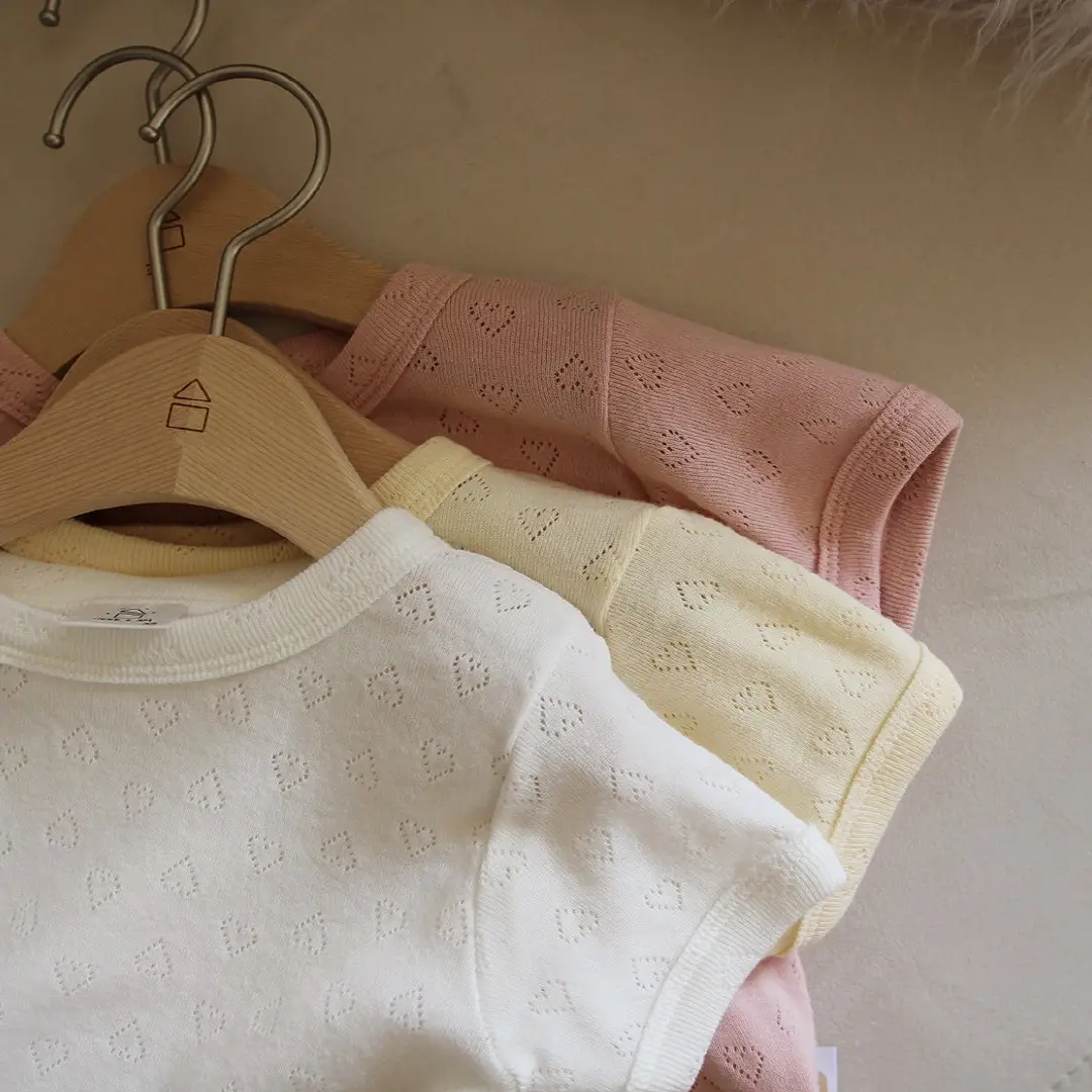Kids Summer Shorts Pure Cotton Pajamas Set