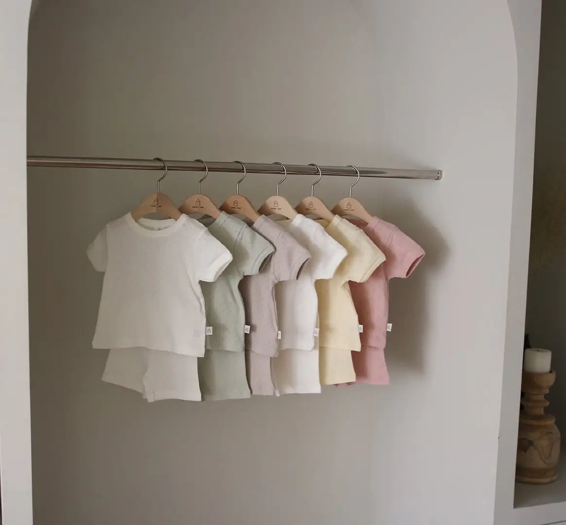 Kids Summer Shorts Pure Cotton Pajamas Set — feature 5