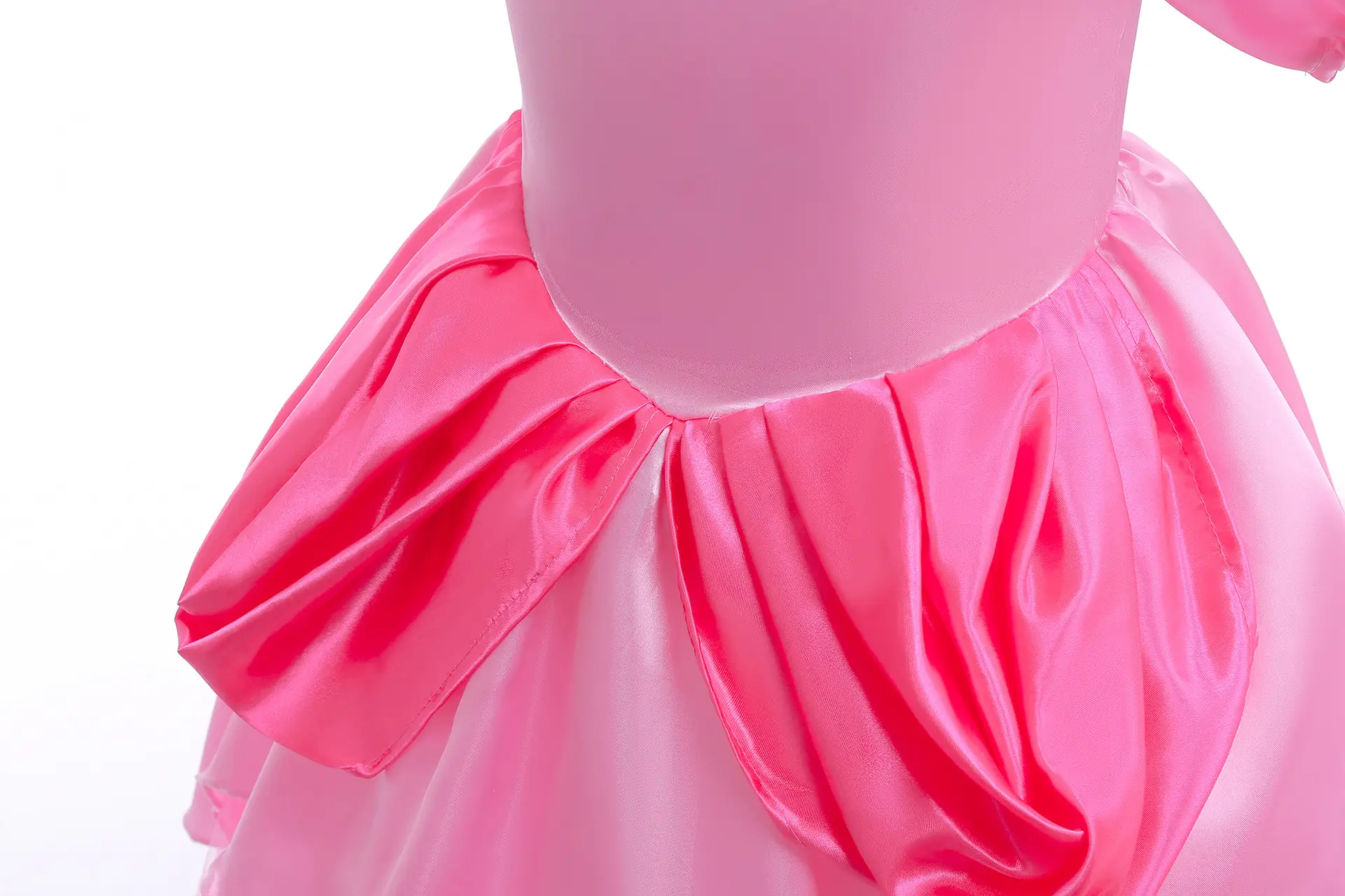 Children's Super Mary Mario Game Dress Pink Princess Peach — feature 16
