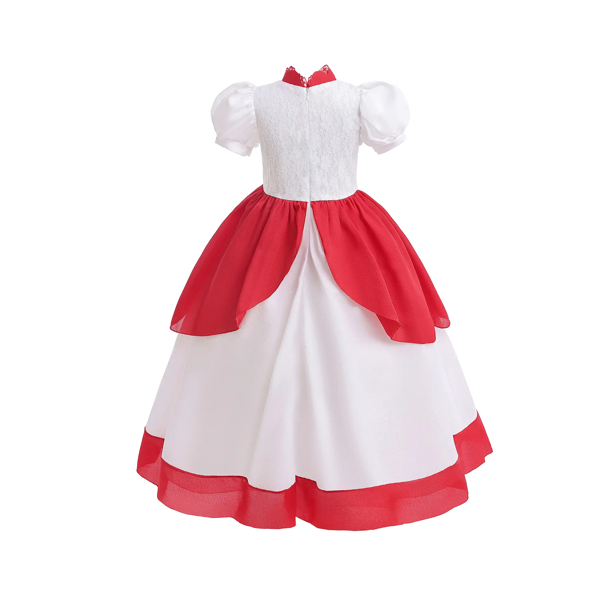 Children's Super Mary Mario Game Dress Pink Princess Peach — feature 21