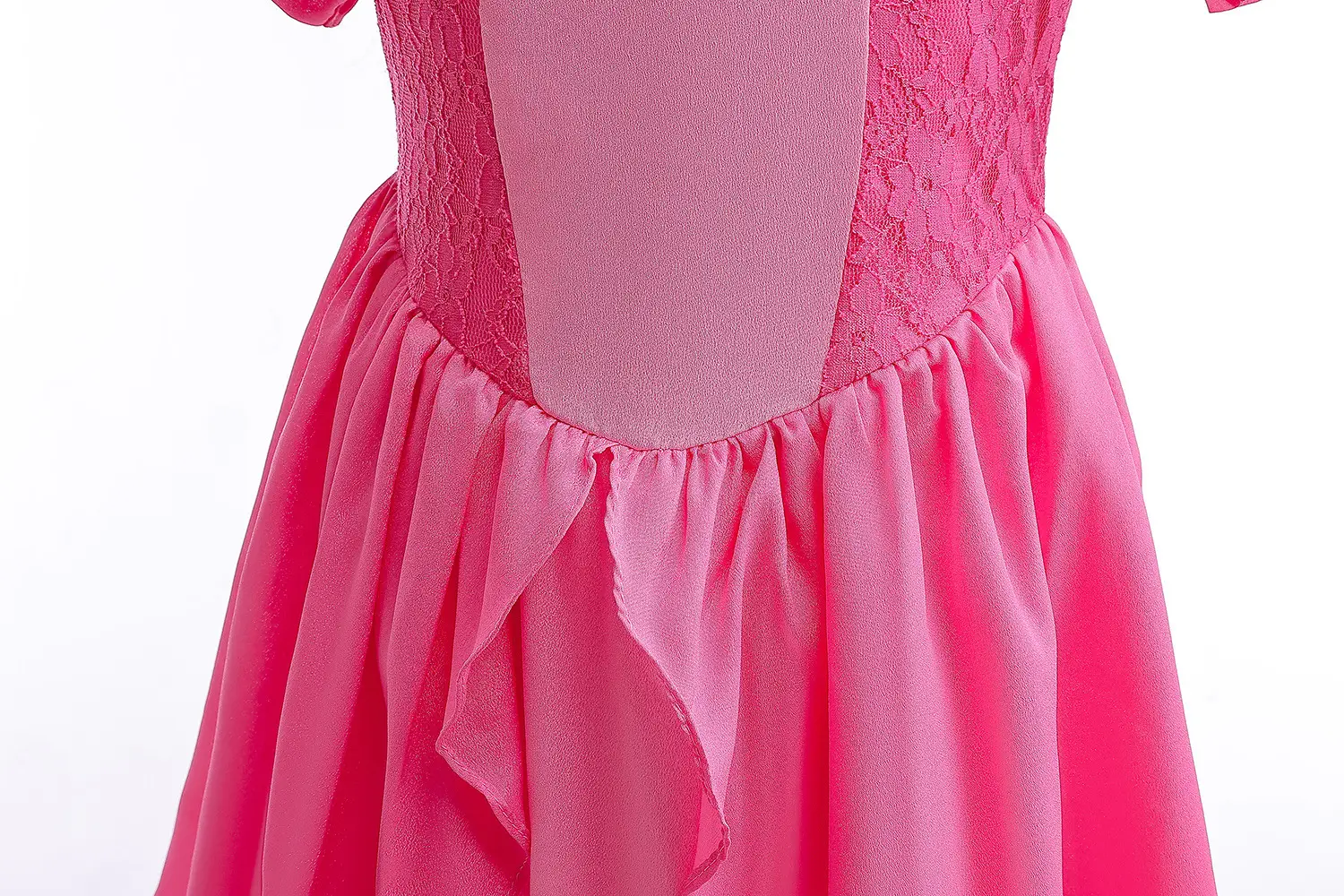 Children's Super Mary Mario Game Dress Pink Princess Peach — feature 6