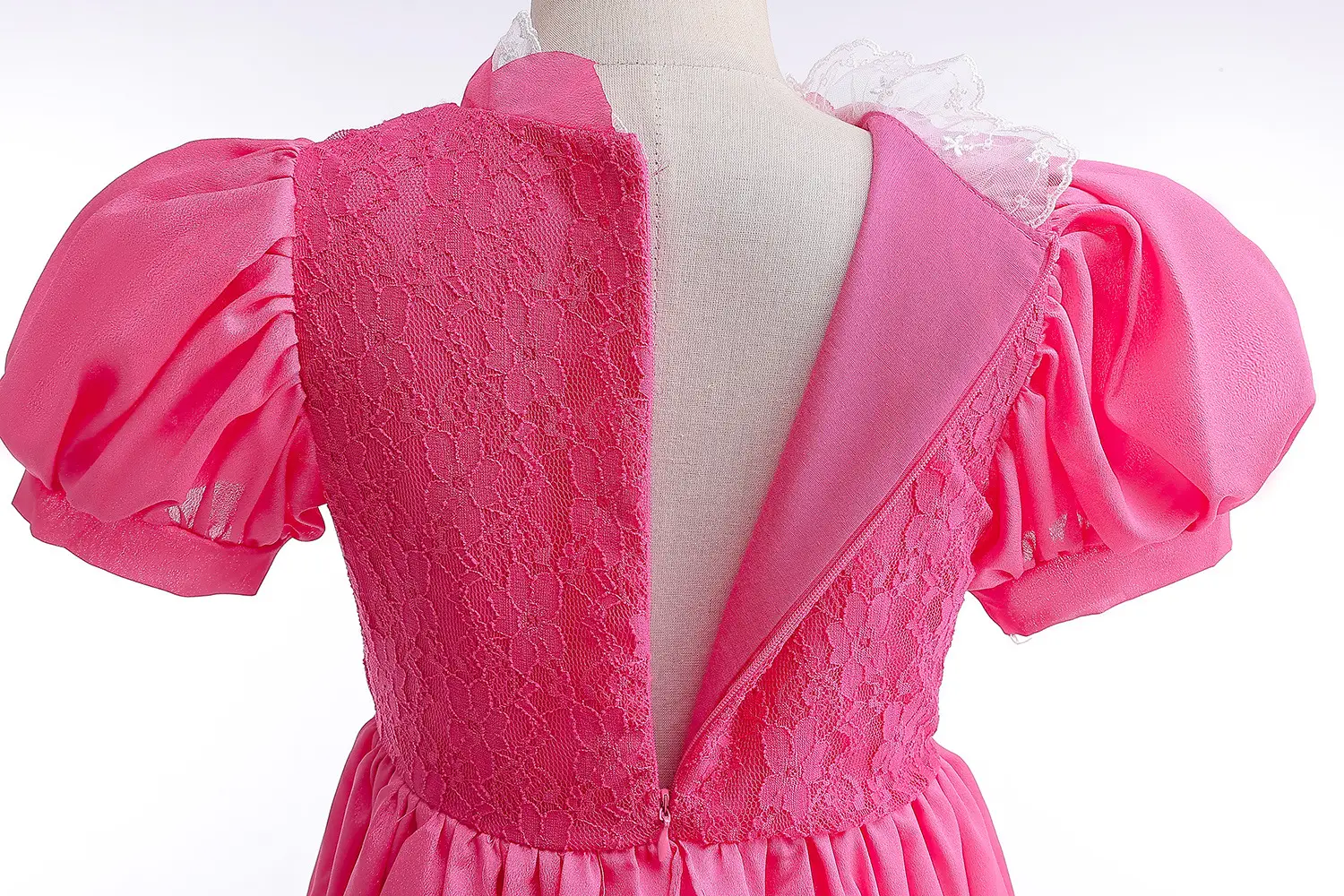 Children's Super Mary Mario Game Dress Pink Princess Peach — feature 7
