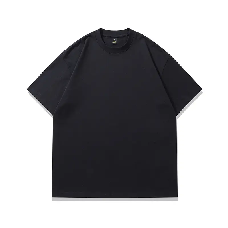 Harajuku Street Cartoon T-Shirt for Men Women Black Graphic Print