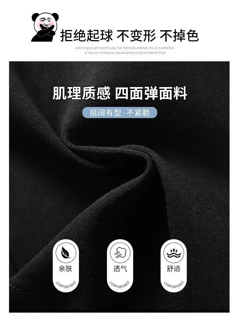 Women Black High Waist Shorts 2024 Spring Summer — feature 13