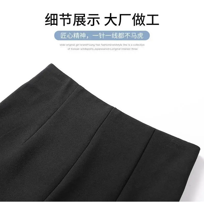 Women Black High Waist Shorts 2024 Spring Summer — feature 14