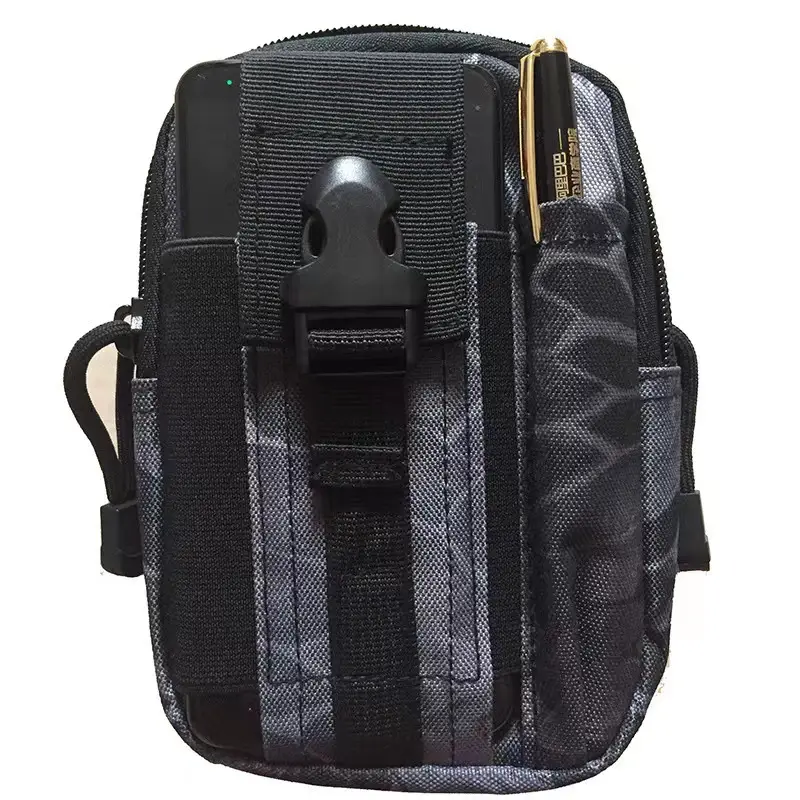 Men's Camouflage Tactical Phone Waist Bag Waterproof Multi-functional Belt β feature 13