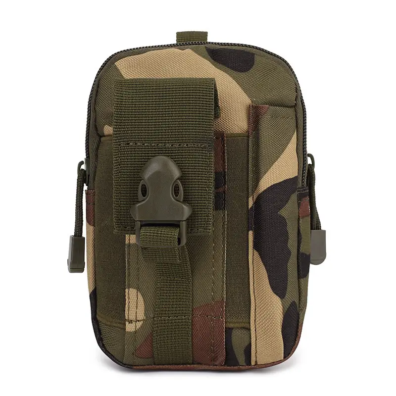 Men's Camouflage Tactical Phone Waist Bag Waterproof Multi-functional Belt