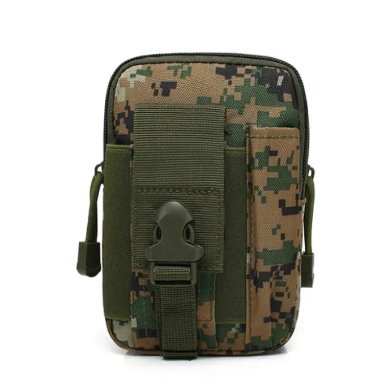 Men's Camouflage Tactical Phone Waist Bag Waterproof Multi-functional Belt