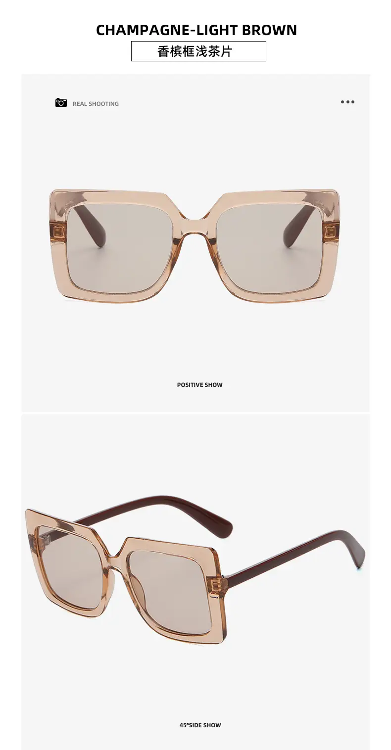 Men's Korean Style Black Anti-Blue Light Sunglasses — feature 20