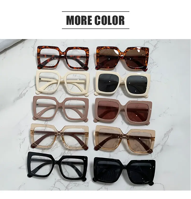 Men's Korean Style Black Anti-Blue Light Sunglasses — feature 24
