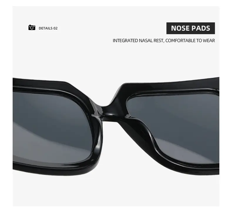 Men's Korean Style Black Anti-Blue Light Sunglasses — feature 26