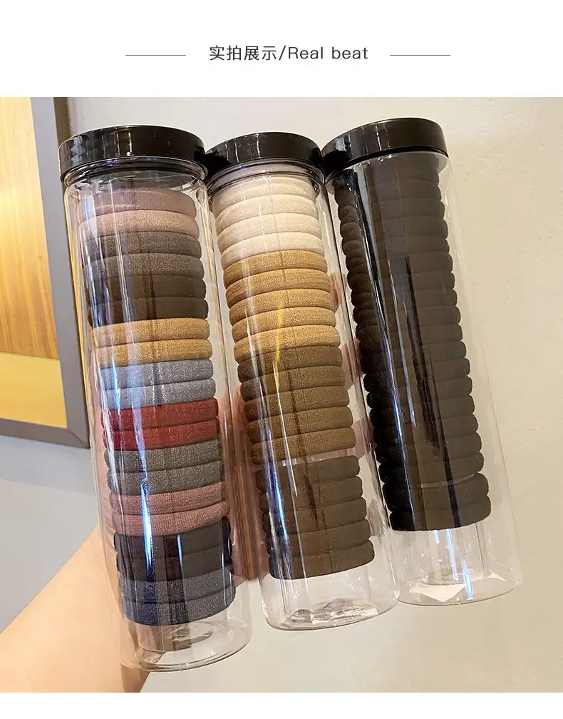 Fresh Pink Hair Bands for Ponytails & Hair Ties — feature 28