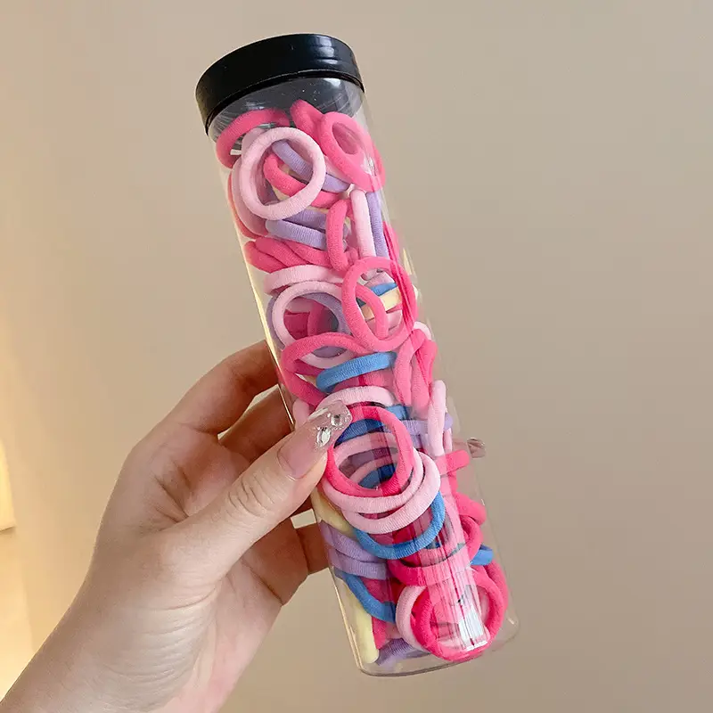 Fresh Pink Hair Bands for Ponytails & Hair Ties