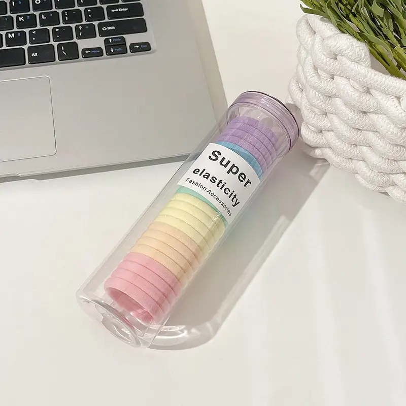 Fresh Pink Hair Bands for Ponytails & Hair Ties