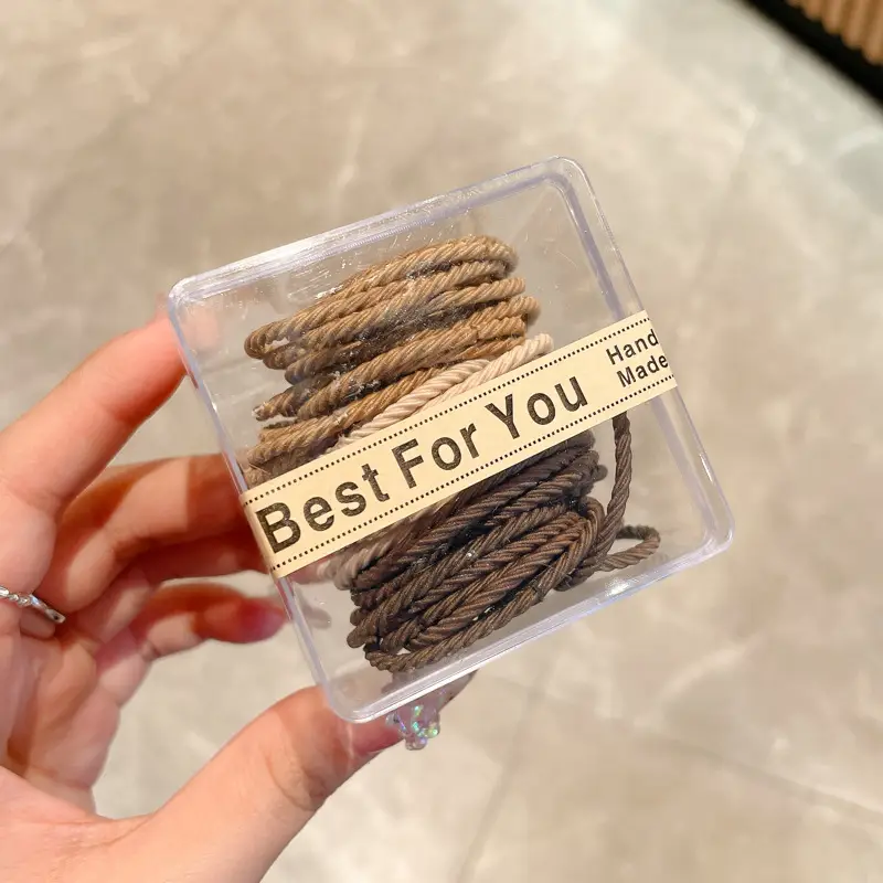 Fresh Pink Hair Bands for Ponytails & Hair Ties