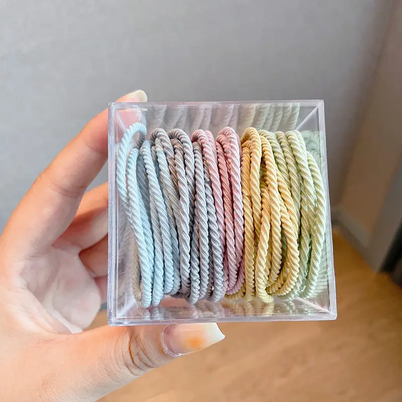 Fresh Pink Hair Bands for Ponytails & Hair Ties