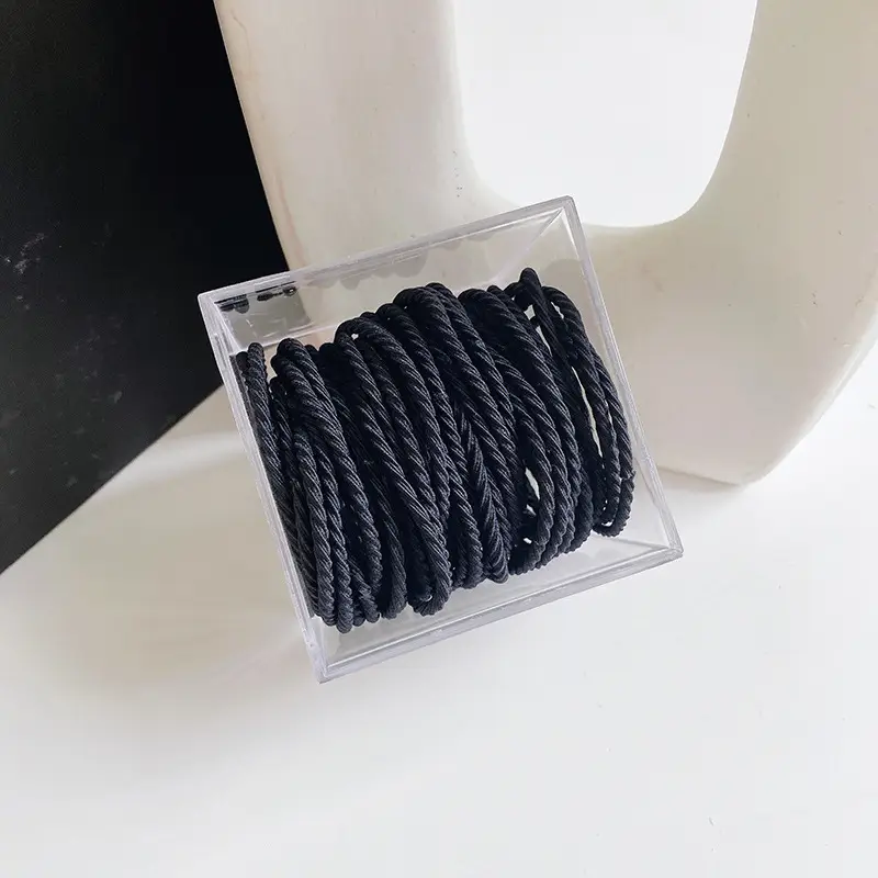 Fresh Pink Hair Bands for Ponytails & Hair Ties