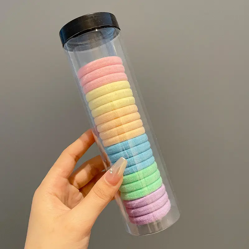 Fresh Pink Hair Bands for Ponytails & Hair Ties