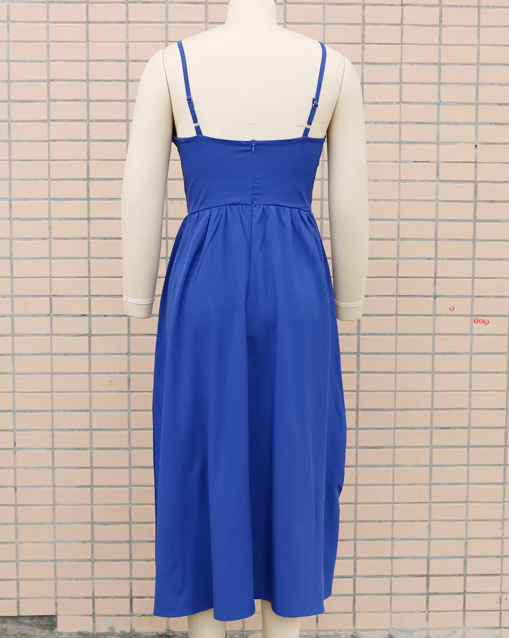 2023 New Fashion Women's Pink Sling Dress with High Slit — feature 19