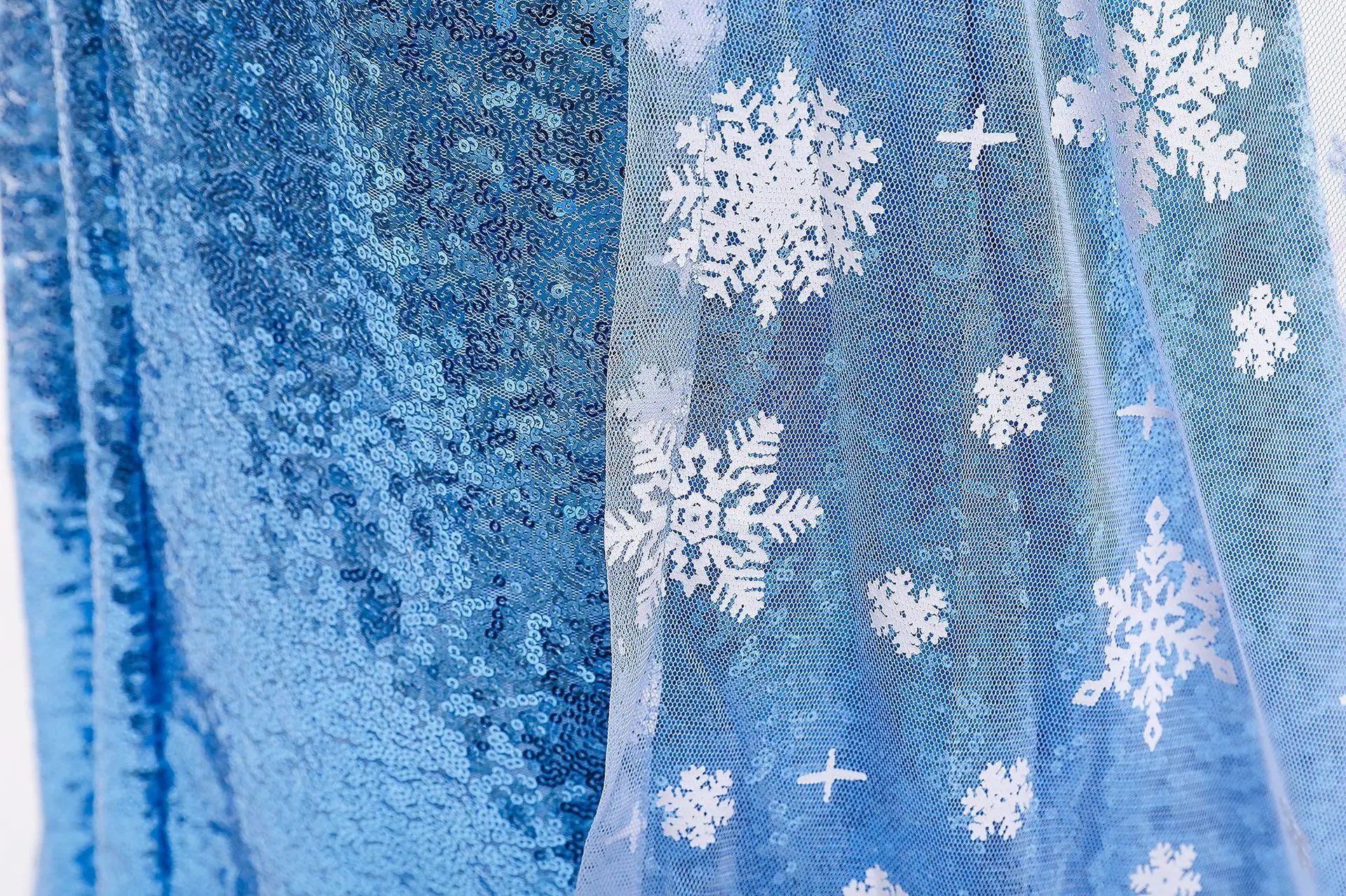 Aisha Princess Dress Blue Frozen Girls Western Style — feature 17