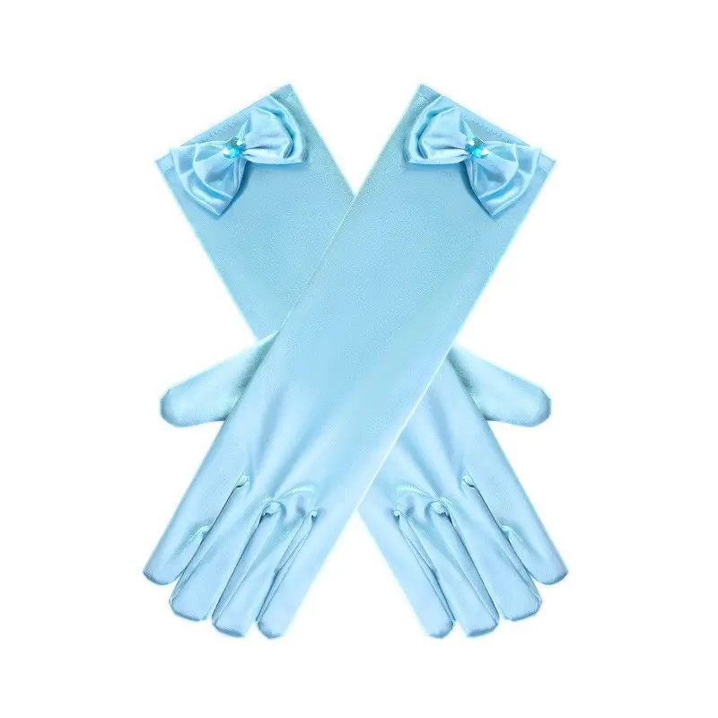 Aisha Princess Dress Blue Frozen Girls Western Style - Image 11