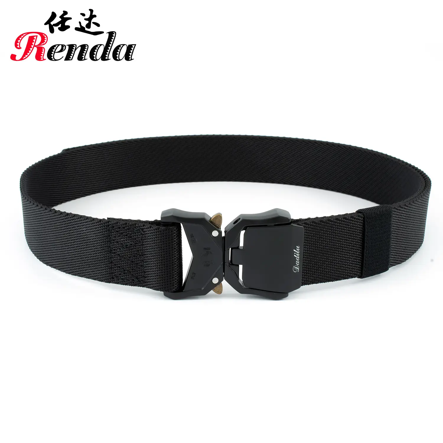 Men's Green Nylon Belt with Automatic Buckle - Image 10