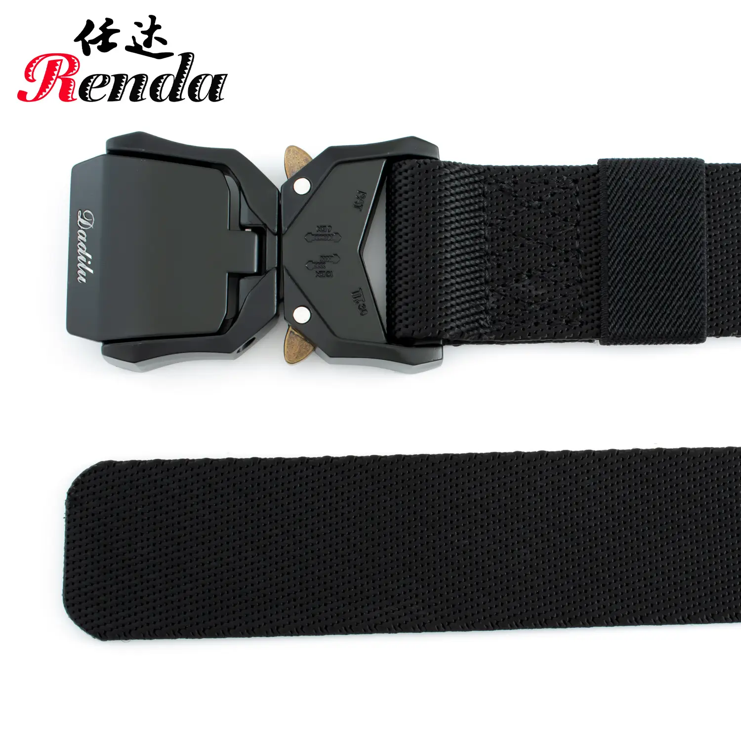 Men's Green Nylon Belt with Automatic Buckle - Image 11