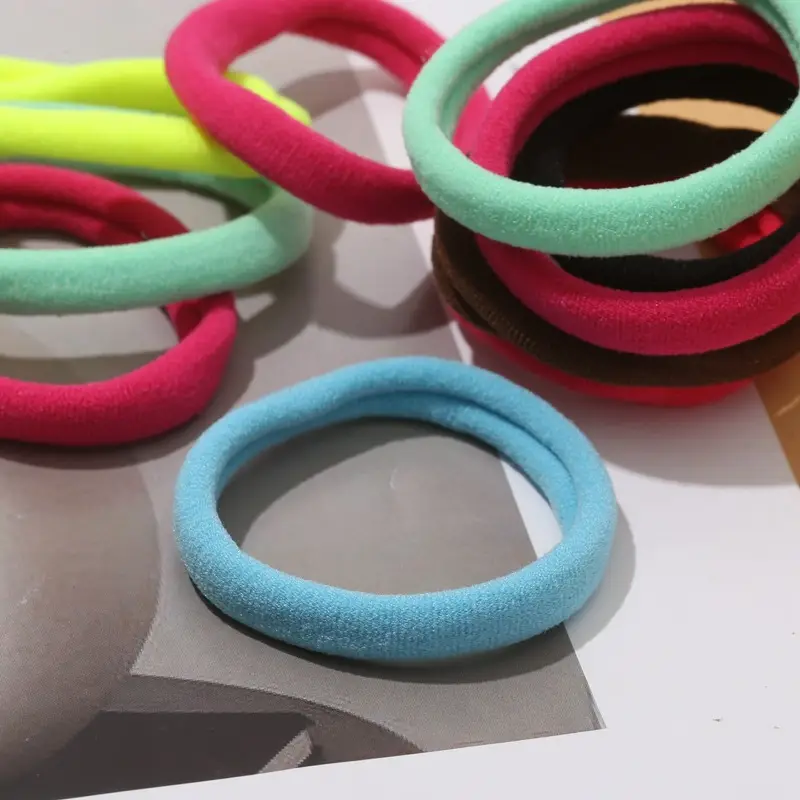 High Elastic Head Rope Black Rubber Band Wholesale - Image 6